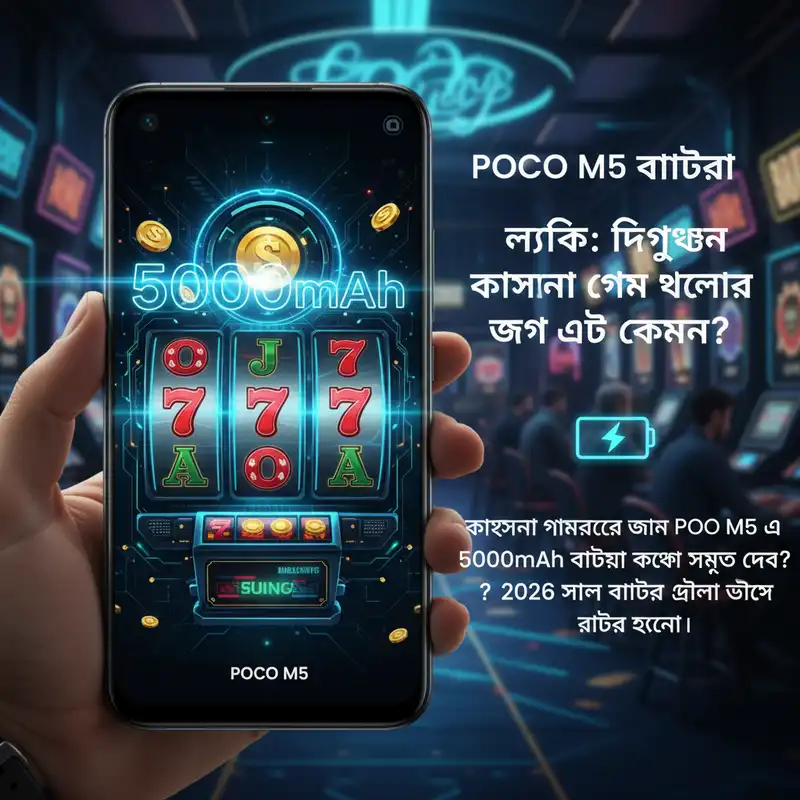 poko m5 ব্যাটারি