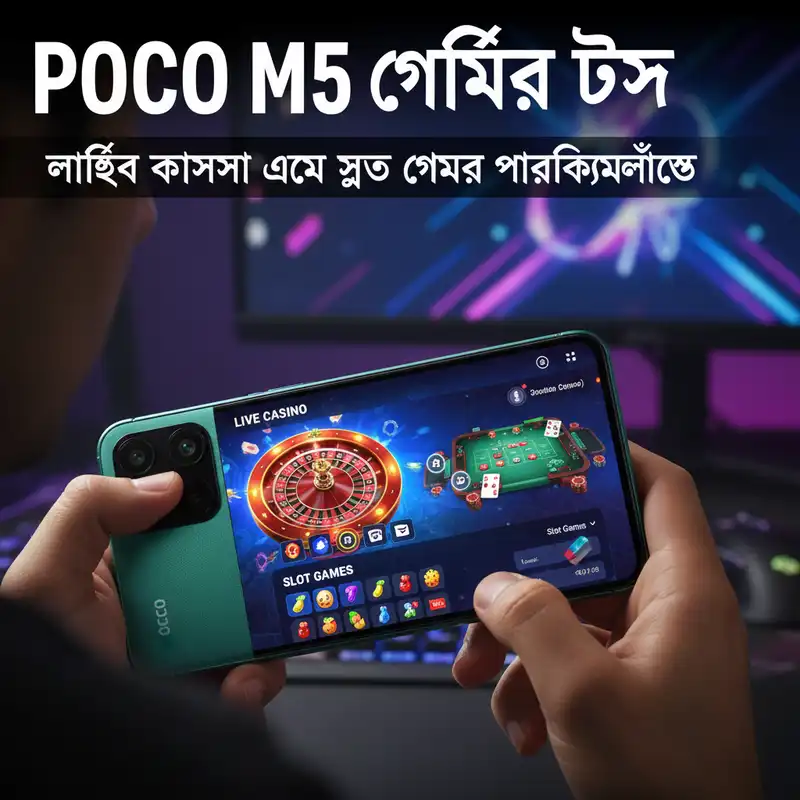 poko m5 গেমিং টেস্ট