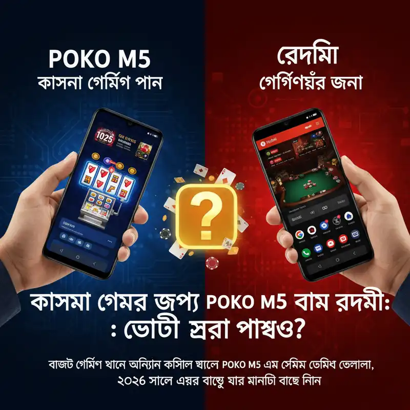 poko m5 বনাম রেডমি অনলাইন ক্যাসিনো গেমিং তুলনা
